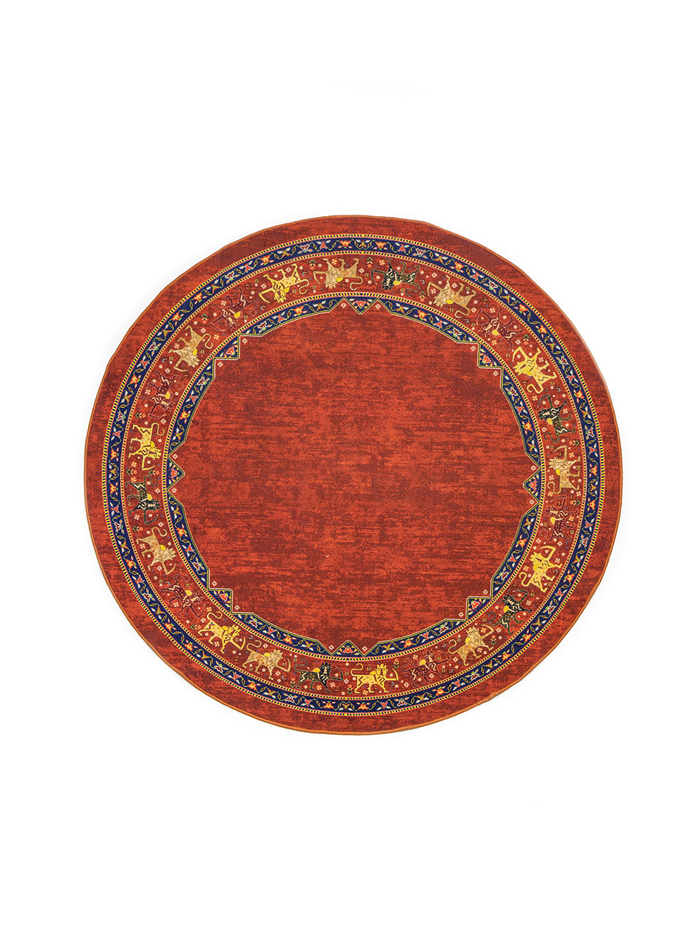 قالیچه گرد کد 600108_3 قالیچه گرد